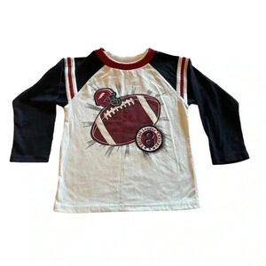 Kids Headquarters Long Sleeves Football Boys Shirt SZ 4T